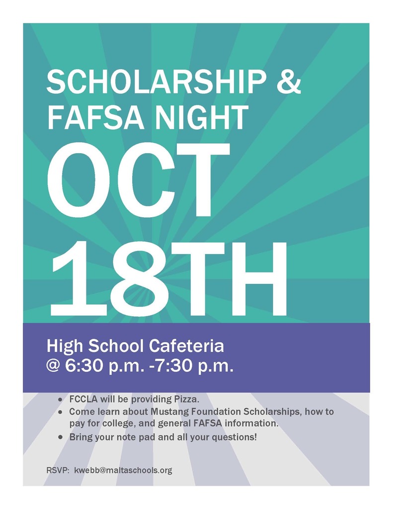 Scholarship and FAFSA Night